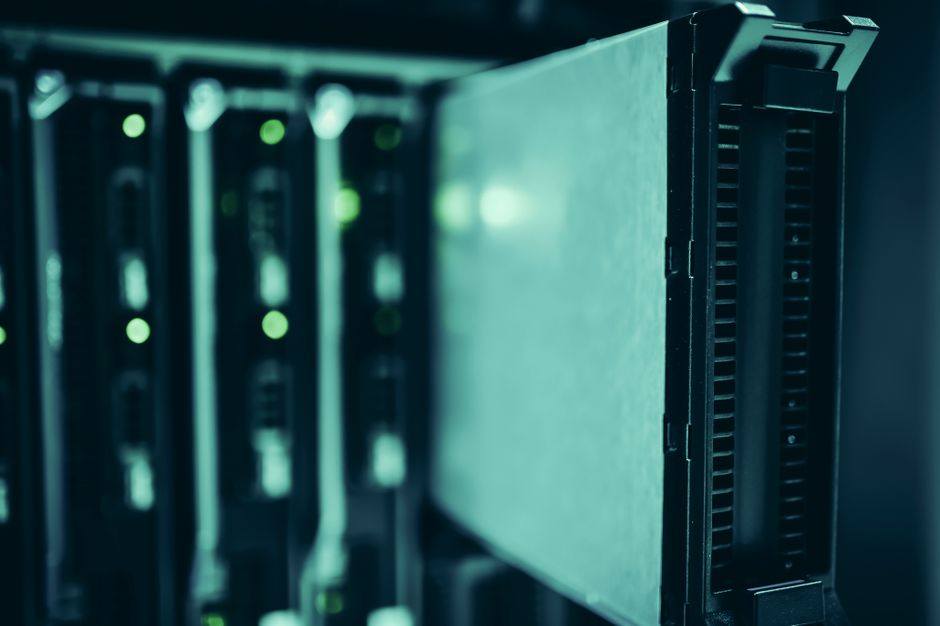 Server hardware powering automated business processes